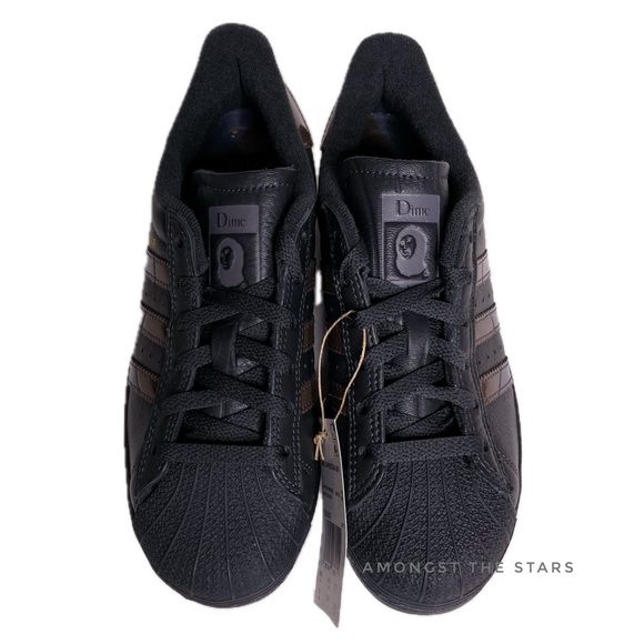 Adidas x Dime Superstar ADV Carbon Brown Skateboarding Sneakers - Picture 12 of 16
